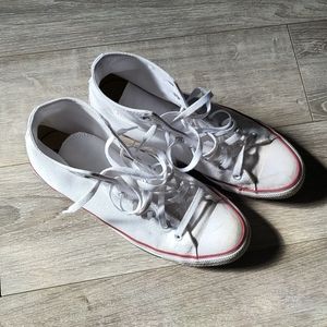 Converse high tops - white